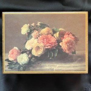 Mapsa Swiss Vintage Musical Jewelry Box Swiss Musical Movement